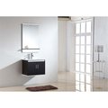 Highkey t Black Finish Mirror With Shelf LR273627